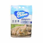 Bag of Easy Clean cat litter with a cat on the label