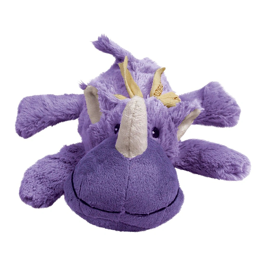 Purple plush toy on a white background